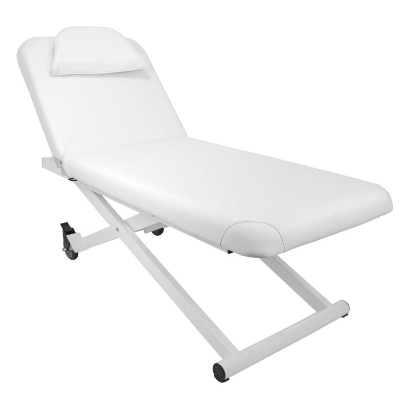 Elektrische Massageliege, Modell 329E, 1 Motor, weiß