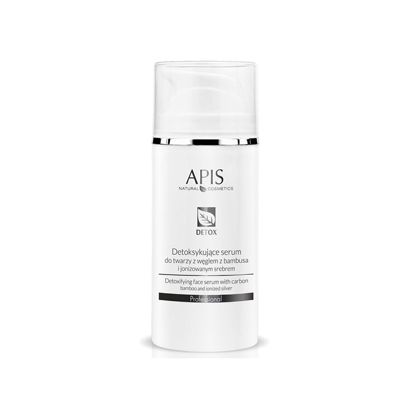 Detox-Serum für das Gesicht mit Bambuskohle und ionisiertem Silber, 100 ml