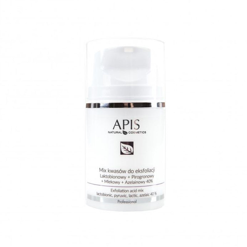 Säuren-Mix 40% für chemisches Peeling (Laktobionsäure, Pyroglutaminsäure, Milchsäure, Azelainsäure), 50 ml