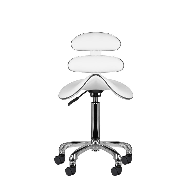 Kosmetik-Hocker AM-880 weiß