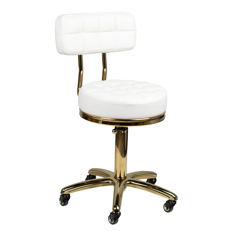 Kosmetik-Hocker AM-961, weiß