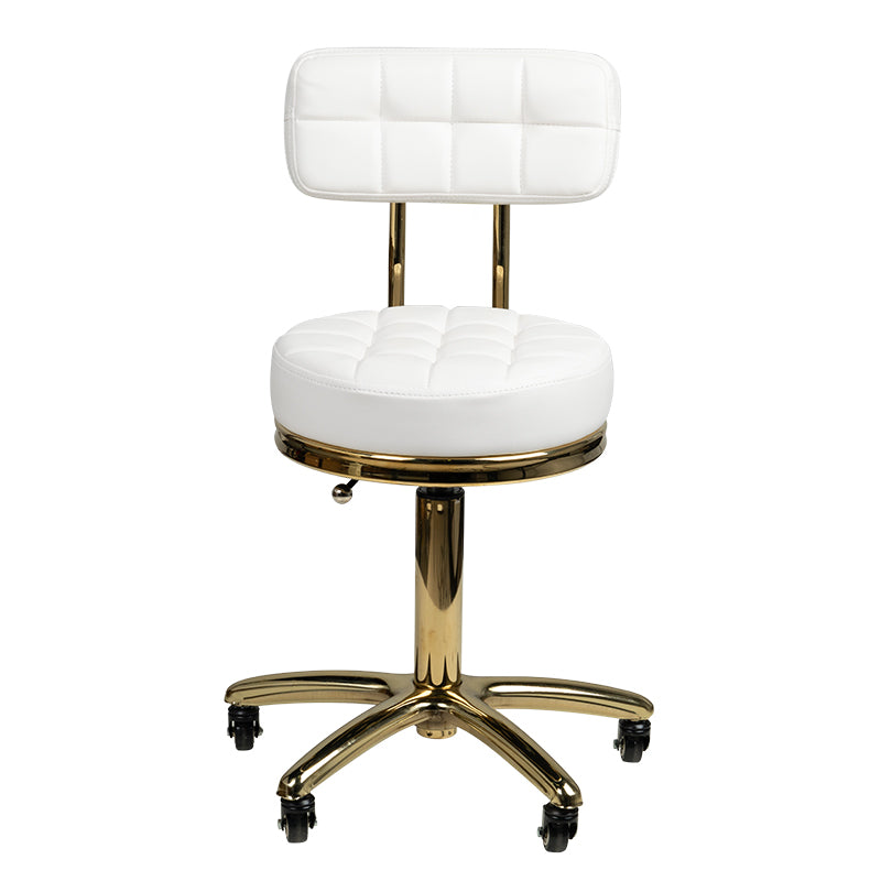 Kosmetik-Hocker AM-961, weiß