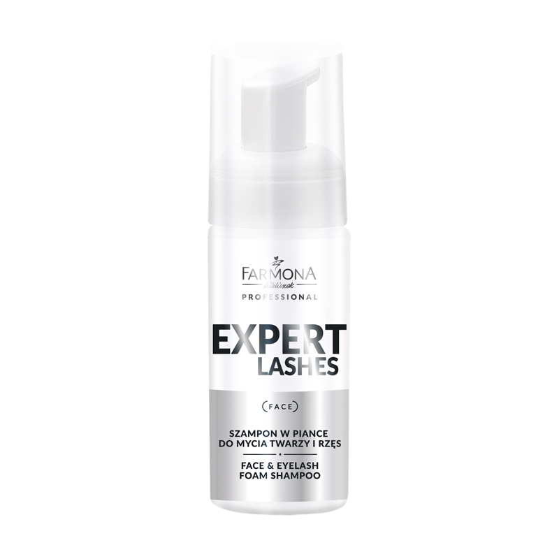 Schaum-Shampoo zur Reinigung von Gesicht und Wimpern, 100 ml