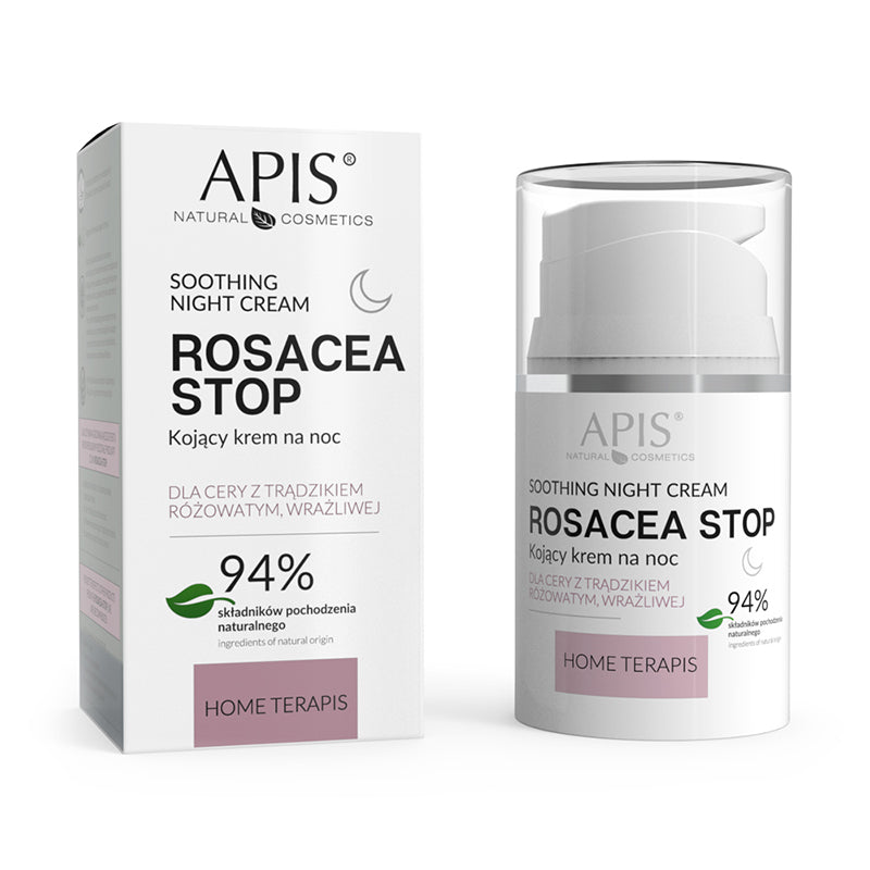 Beruhigende Nachtcreme für Rosacea – Home-Therapie 50 ml