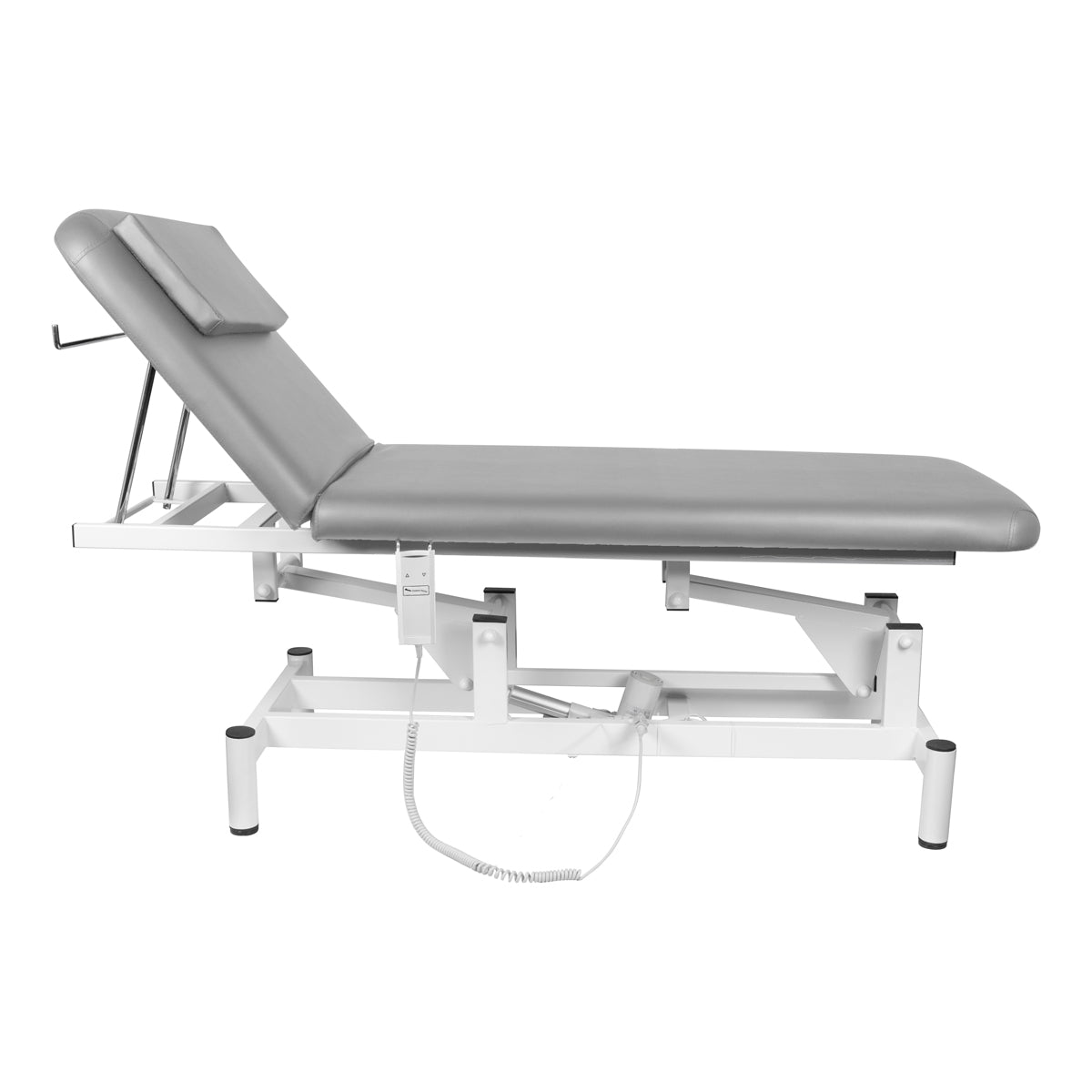 Elektrische Massageliege, mit 1 Motor, grau
