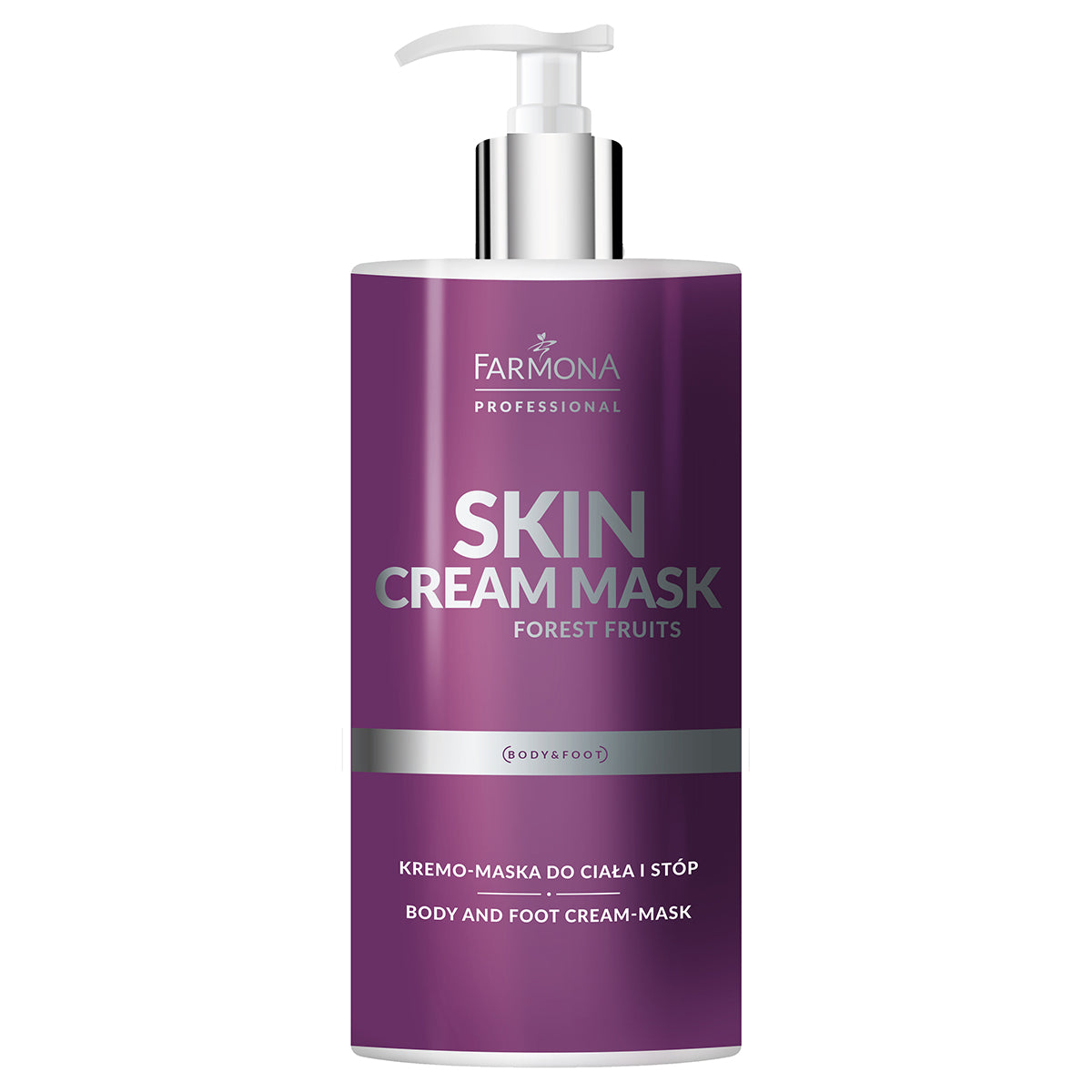 Körper- und Fußmaske mit Waldfrüchten, 500 ml
