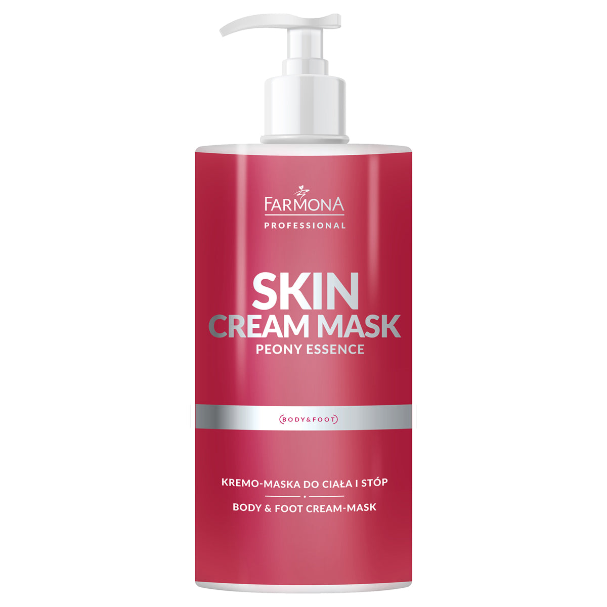 Körper- und Fußmaske mit Pfingstrosenextrakt, 500 ml