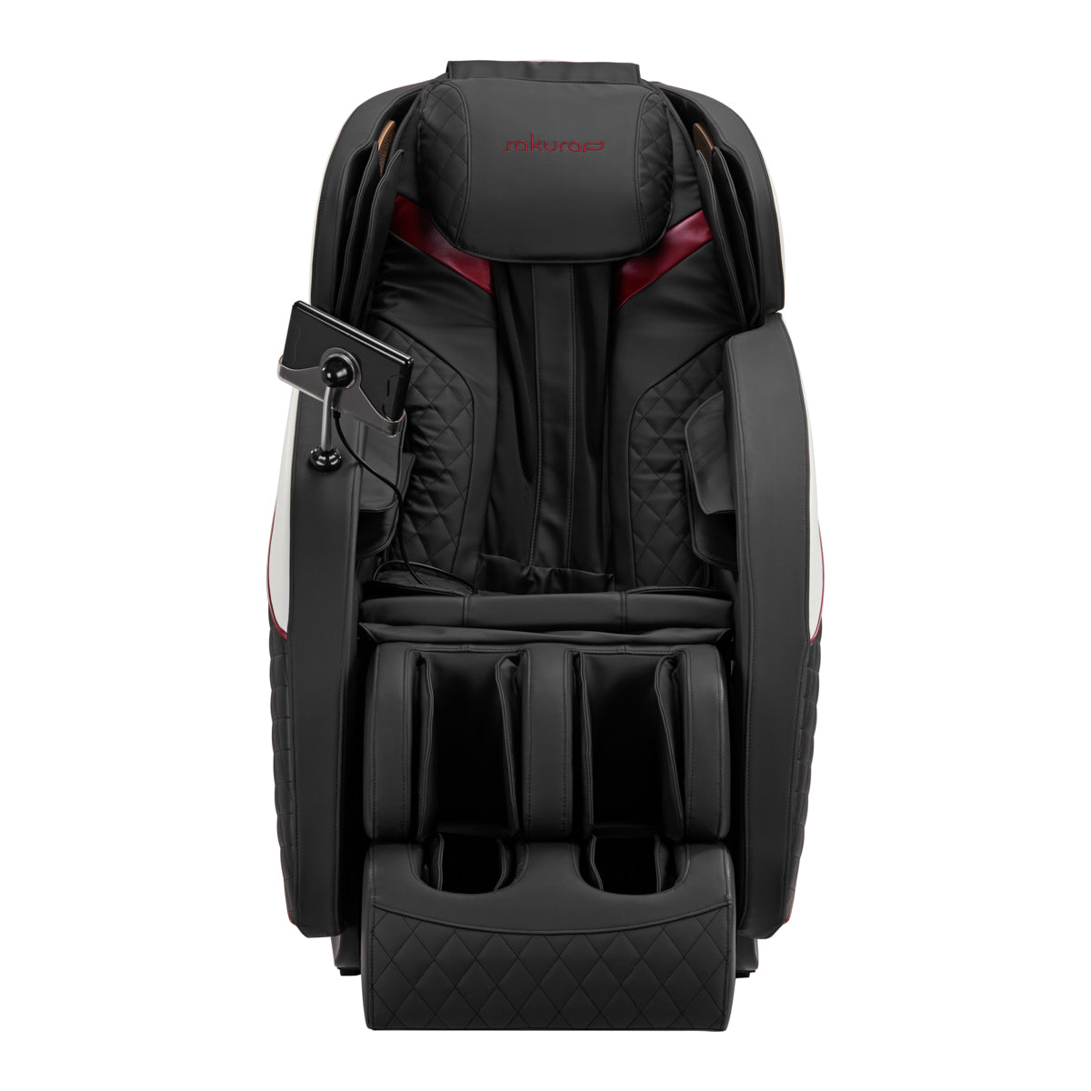 Massagesessel Standard 801, Schwarz-Rot