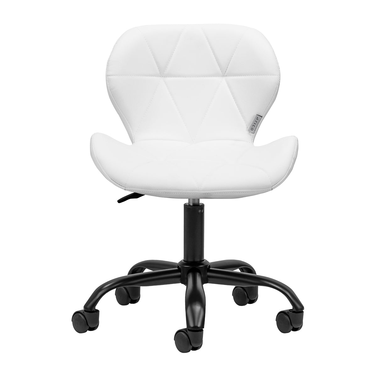 Kosmetik-Hocker QS-06B Schwarz-Weiß