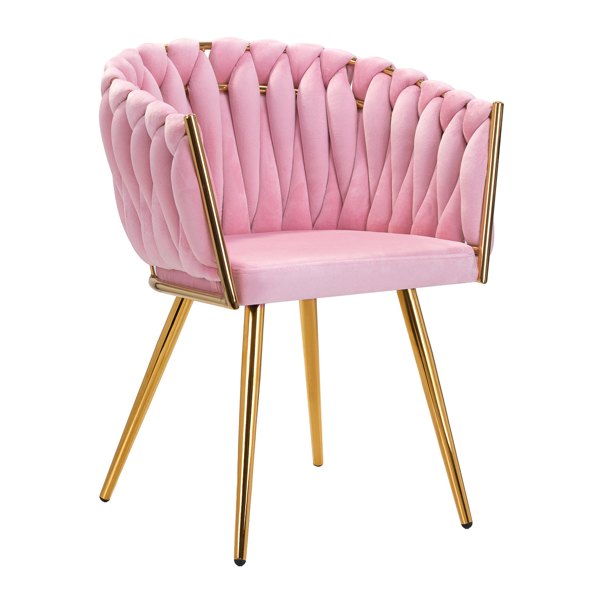 Samtstuhl QS-GW06G rosa