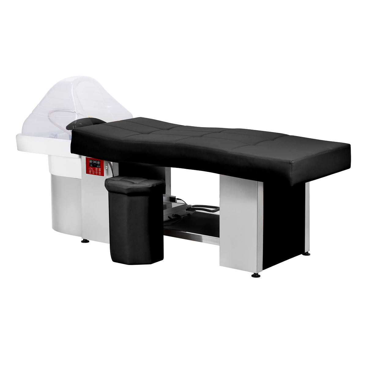 Behandlungsliege mit integrierter Waschstation Head Spa 017, schwarz