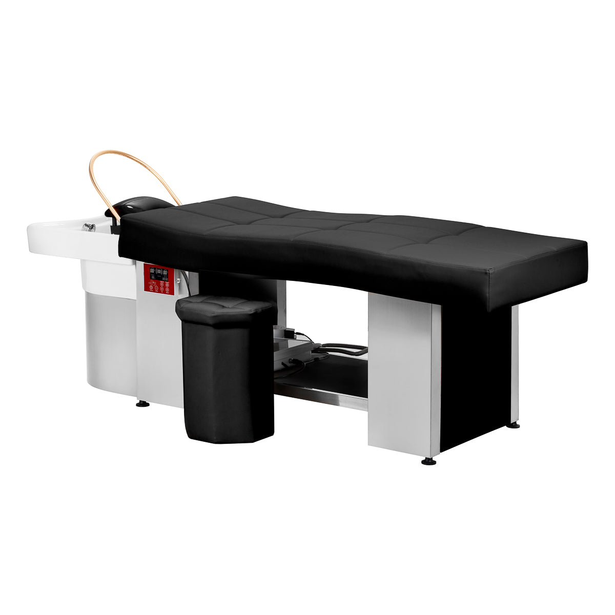 Behandlungsliege mit integrierter Waschstation Head Spa 017, schwarz