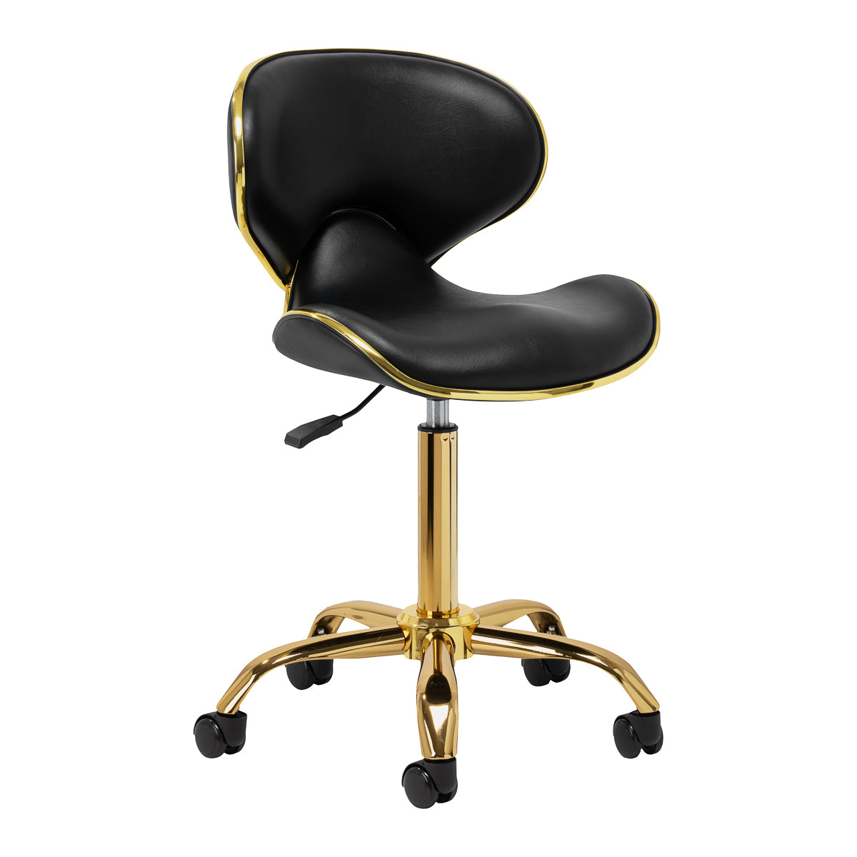Kosmetik-Hocker Q-4599G schwarz