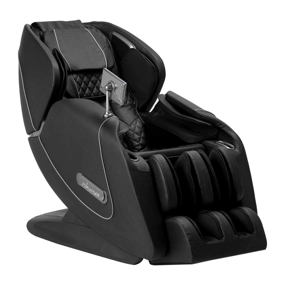 Massage-Sessel Luxury 808, schwarz