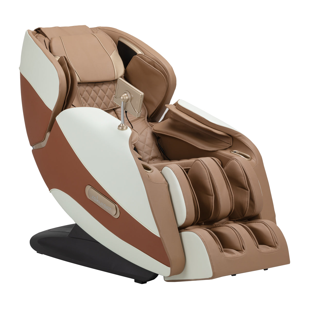 Massage-Sessel Luxury 808 – weiß-beige