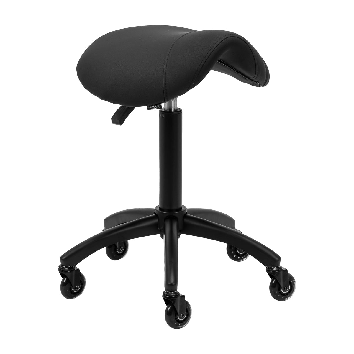 Friseurstuhl D032, schwarz