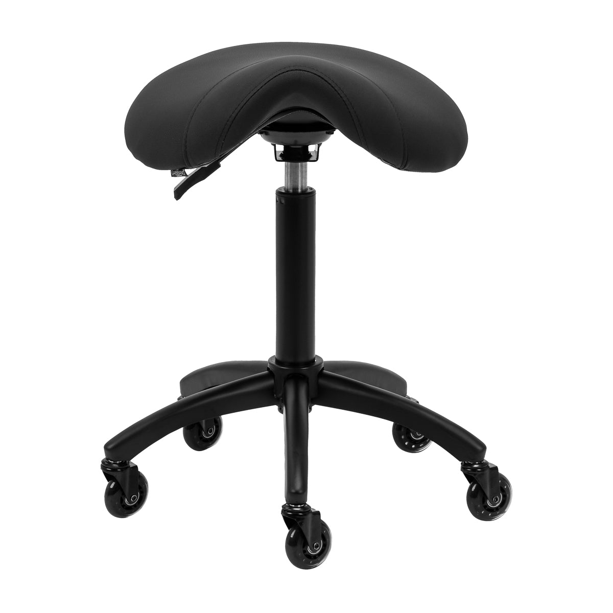 Friseurstuhl D032, schwarz
