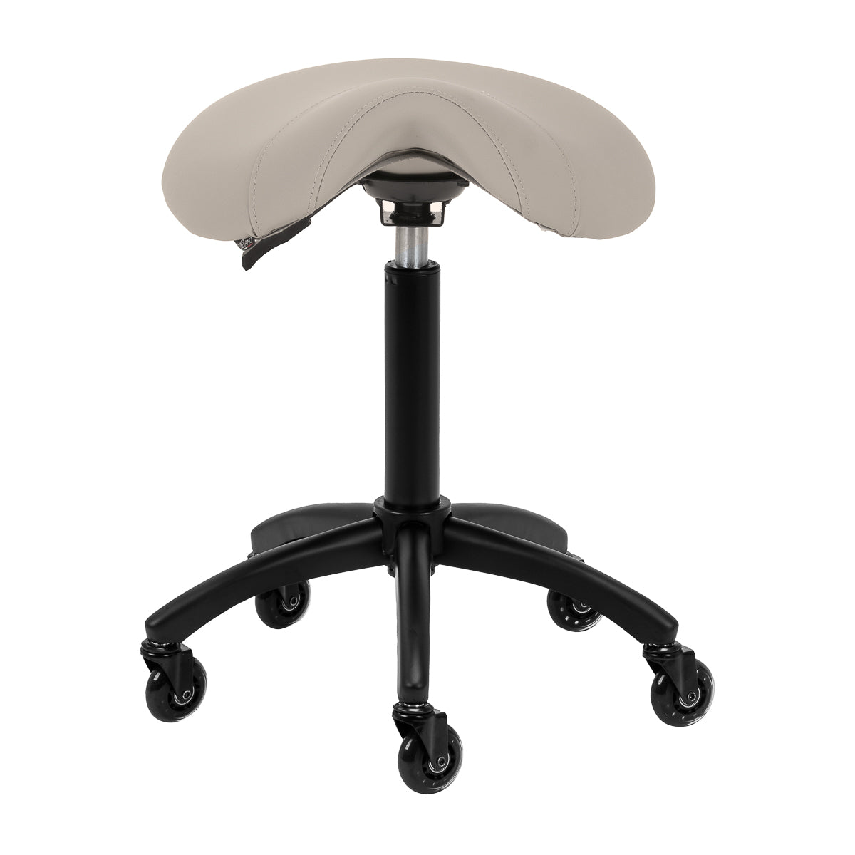 Friseurstuhl D032 Grau-Beige