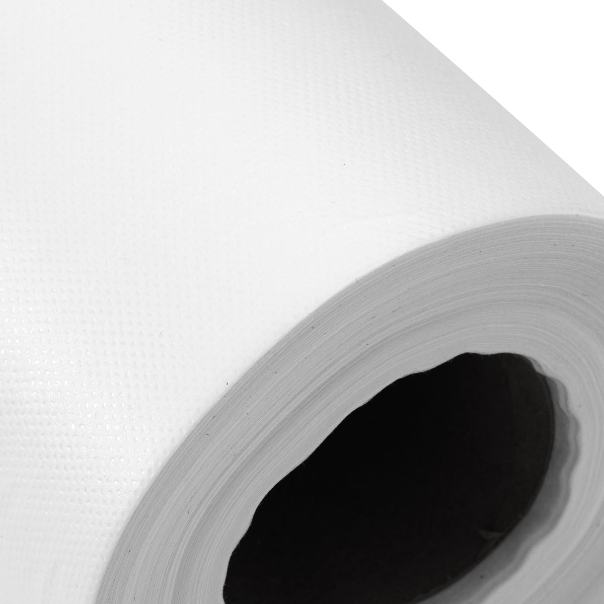 Einweg-Vliesunterlage, laminiert, 80 cm × 50 m, weiß