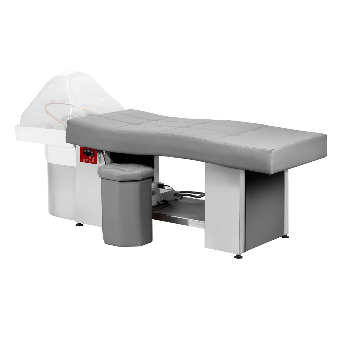 Behandlungsliege mit integrierter Waschanlage Head Spa 017, grau