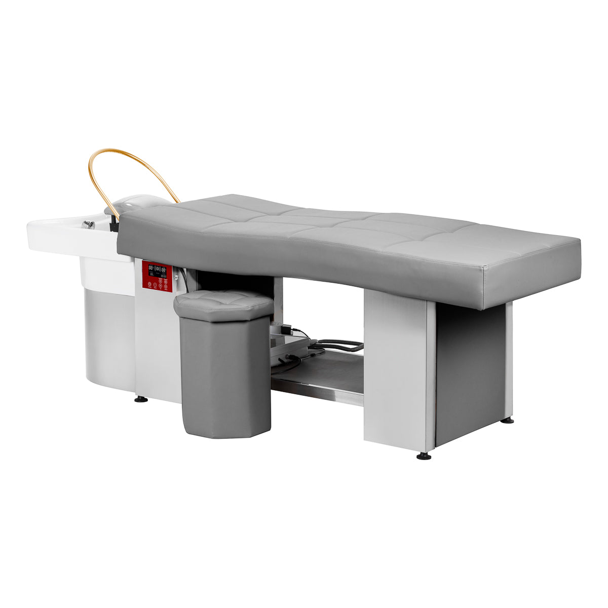 Behandlungsliege mit integrierter Waschanlage Head Spa 017, grau
