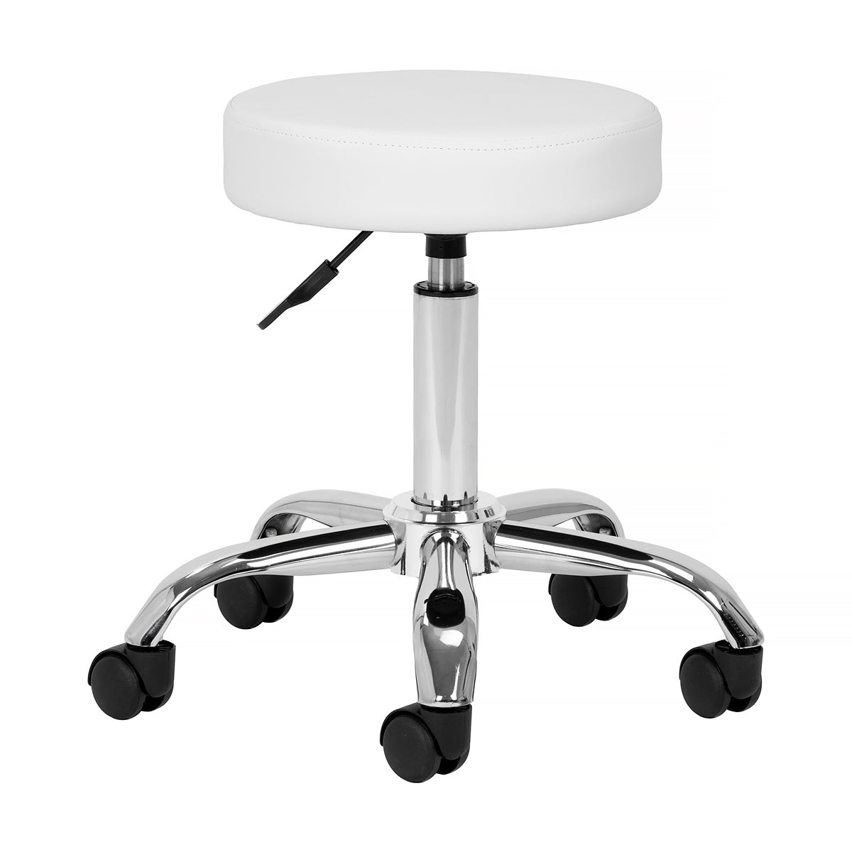Kosmetik-Hocker AM-310v weiß