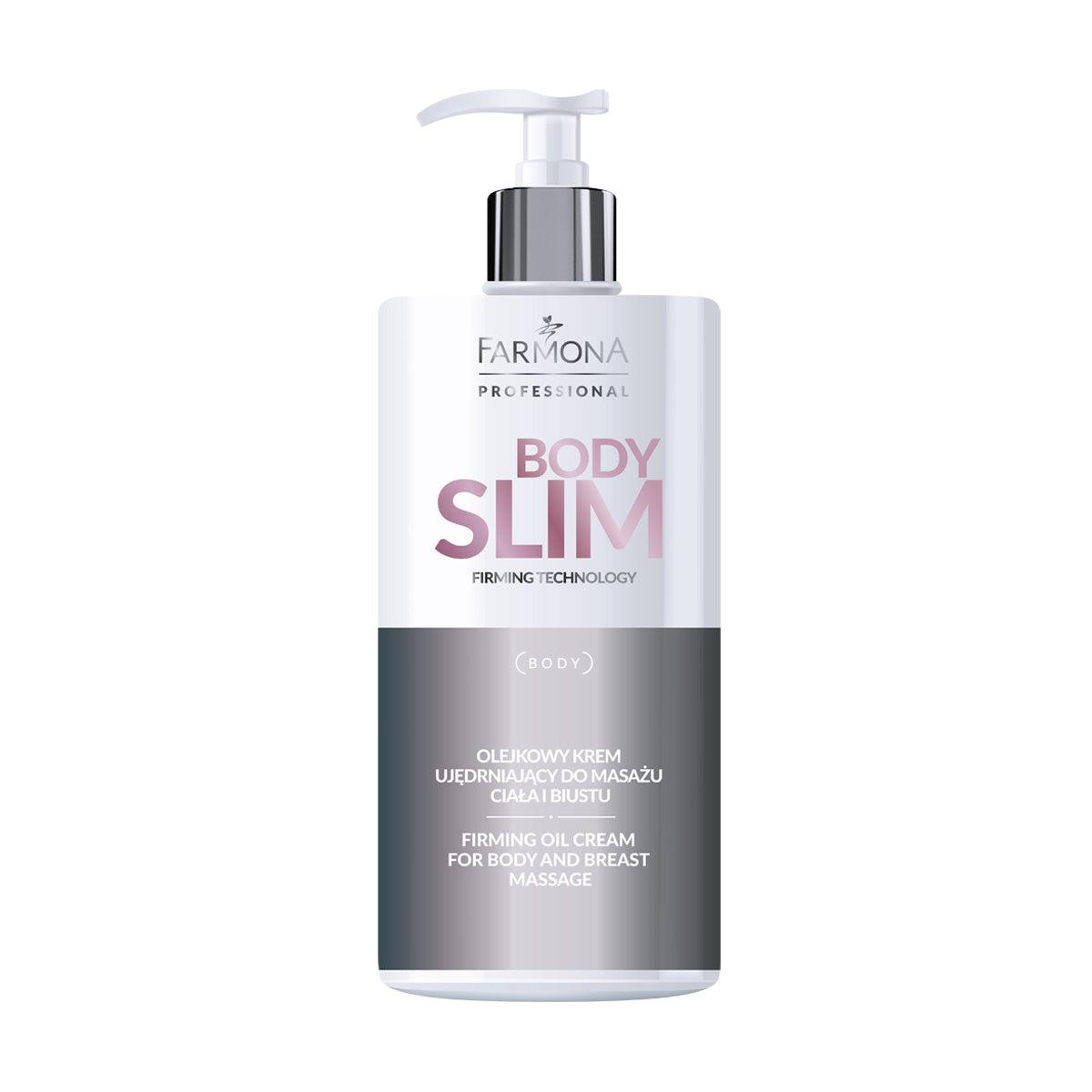 Ölbasierte Massagecreme für Körper und Dekolleté 500 ml