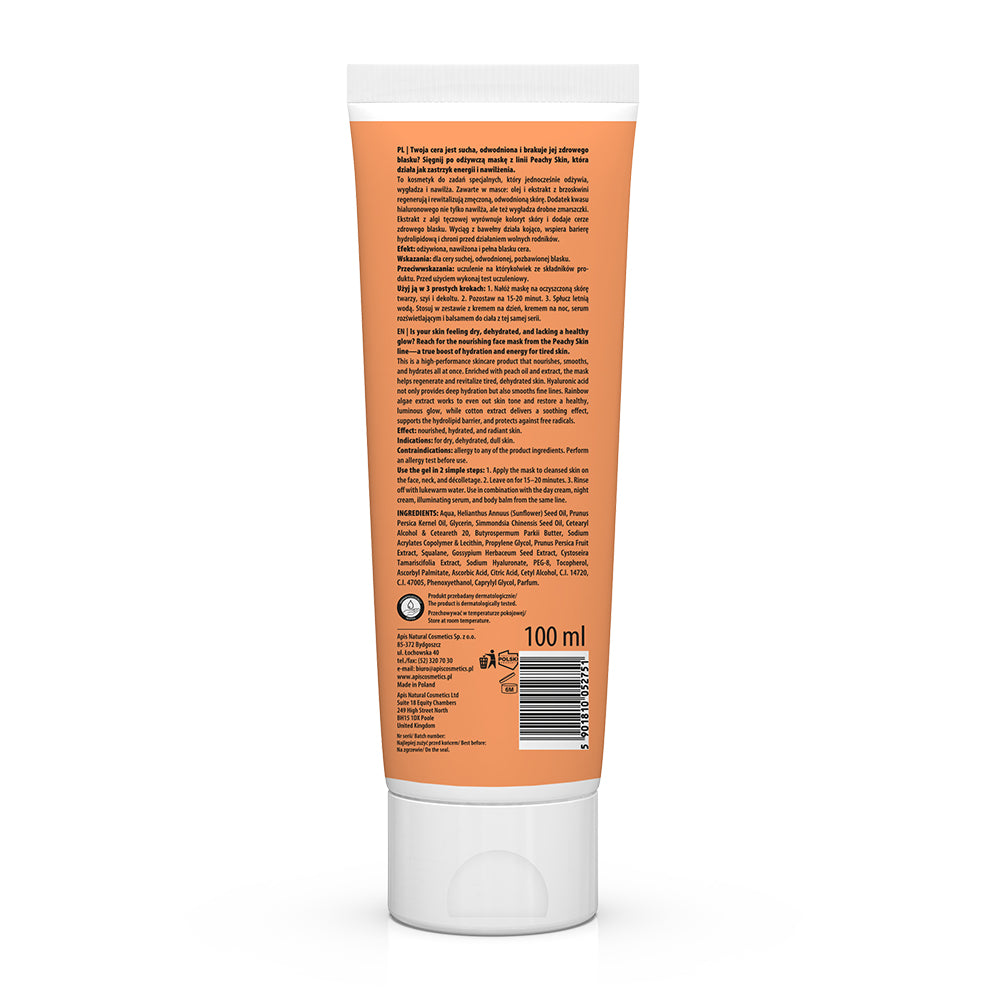 Peachy Skin Nährende Gesichtsmaske 100 ml